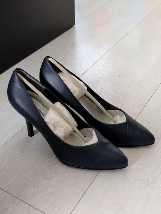 ikfashion Shoes - Classic Navy Pointed-Toe Women’s Pumps